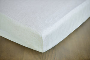 Waterproof Fitted Crib Pad - Wholesome Linen