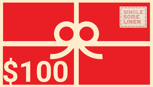 Wholesome Linen Gift Cards – Perfect for Expecting Parents | $50–$500 - Wholesome Linen