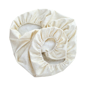 Wholesome Linen - African Baby Moses Baskets w/ Organic Flax Bassinet Mattress & Linen Bedding - MOSES BASKET+PREMIUM SET