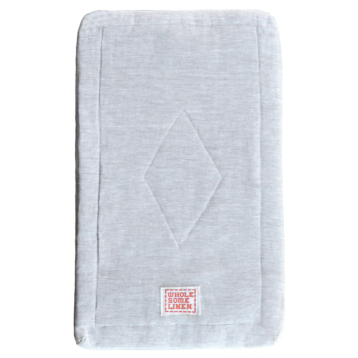 Wholesome Linen - Custom Sized Rectangular Organic Flax Baby Cradle Mattress - 15 x 30 x 1.7
