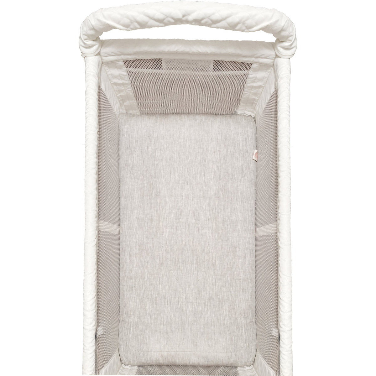 Wholesome Linen - Custom Sized Rectangular Organic Flax Baby Cradle Mattress - 15 x 30 x 1.7