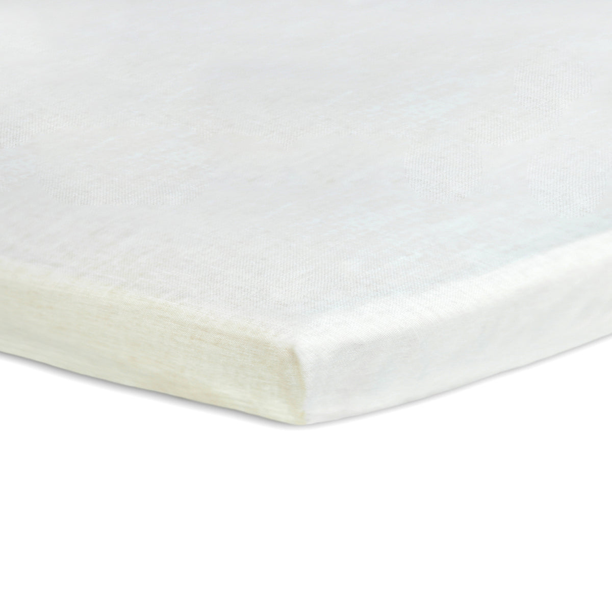 Organic Flax Cradle Mattress Pad 18x36 + Waterproof Cover - Wholesome Linen
